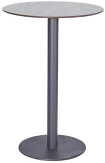 Bartisch Cliff / Bari, Aluminium, Grau, 70 x 104 x 70 cm