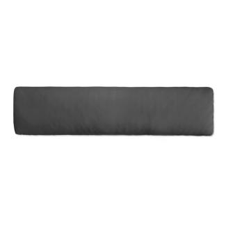 Traumschlaf Basic Single Jersey Seitenschläferkissen Bezug|40x180 cm| anthrazit
