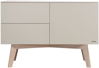 Kidsmill Sixties Kommode - Oatmeal / Eiche Beige - Material: MDF / Spanplatte - Babypark. de