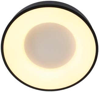 Steinhauer Deckenleuchte Ringlede LED 2562ZW Schwarz