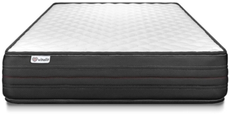 VITALPOWER matratze 70x200 cm, Rückstellschaum, Härtegrad 4, Höhe : 20 cm, 5 Komfortzonen