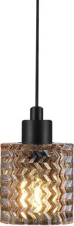 Nordlux Esstischleuchten Hollywood Ø 10, Braun, Glas, Metall, 46483027