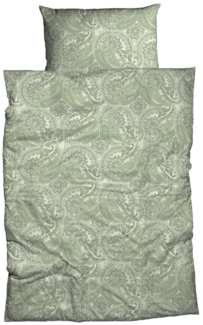 CASATEX Bettwäsche Luana, Satin, 2 teilig, Paisley Design, modern und schöne Farben