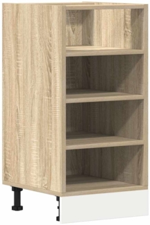 vidaXL Unterschrank Riga Sonoma-Eiche 40x44,5x81,5 cm Holzwerkstoff 854204