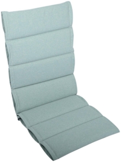 LILENO HOME Hochlehnerauflage bequeme Sitzauflage für Gartenmöbel, Stuhlkissen für Klappstühle, (1 St, 1er Set), 1er Set Polsterauflage in Petrol, Sitzpolster waschbar