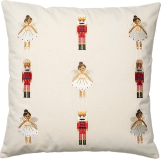 Broste Copenhagen Dekokissen Fairy Tale Kissenbezug beige 50x50 cm