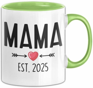 Trendation Tasse Trendation - Du Wirst Mama 2025 Tasse Schwangerschaft Mutter Baby