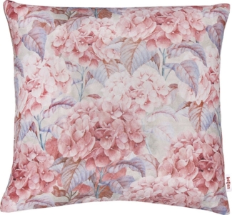 beties Kissenhülle Hortensie, (1 Stück), Blüten-Meer in flieder-blau ca. 30x50 cm
