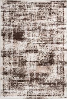 Kurzflorteppich Kahiko 400 Braun 80x150 cm