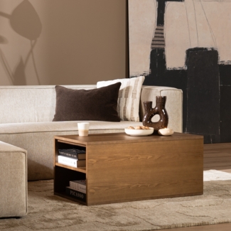 Bronx71 Beistelltisch Jaxx 88 x 46 cm Eiche dunkel