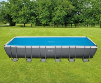 Intex Solar Poolabdeckung Blau 716x346 cm Polyethylen 3202956