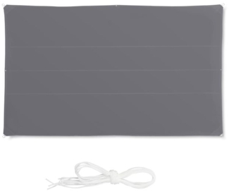 Rechteckiges Sonnensegel grau 10026352_982