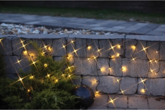 LED-Minilichtervorhang, 360 warmweiße LEDs, 12x0,5 m