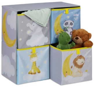 Kinderregal mit Boxen