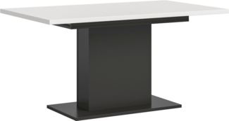 INOSIGN Esstisch Motus, ausziehbar 150 -190 cm, inklusive 40 cm Einlegeplatte (Set, 1-St), Säulengestell mit Bodenplatte, Tisch, Küchentisch, Esszimmer, Küche