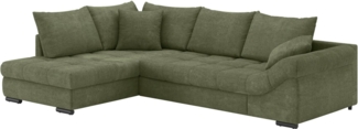 Mr. Couch Ecksofa Allegro DuraFlex, L-Form, Hochschläfer-Bettauszug, Kaltschaumpolsterung, bis 140 kg belastbar