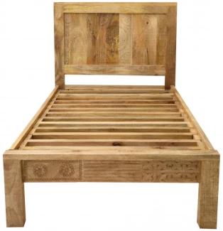 Bett Manu 90x200 aus Mangoholz