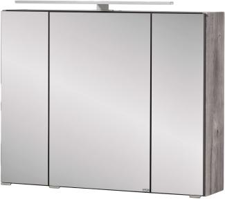 Spiegelschrank >Stockholm< in Eiche-Ribbeck - 80x64x20 (BxHxT)