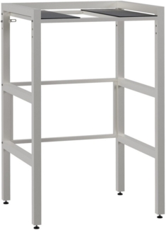 TPFLiving Waschmaschinenunterschrank Taverno (Robustes Waschmaschinenregal mit hoher Tragkraft, Ideal als Überbau oder Basis für Waschtürme) Schnelle und einfache Montage