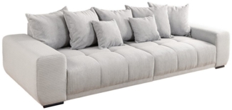 riess-ambiente Big-Sofa ELEGANCIA 285cm champagner beige, Einzelartikel 1 Teile, XXL Couch · Cord · mit Federkern · inkl. Kissen · Modern Design