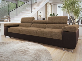 Sofa Torezio III mit Einstellbare Kopfstützen (Soft 066 + Lux 03)