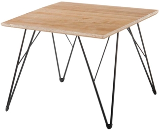 Couchtisch Carmen / Casablanca , Holzfarben , 60 x 46 x 60 cm