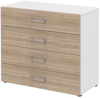 Kommode in Sonoma Eiche - 80x72x34,4cm (BxHxT)