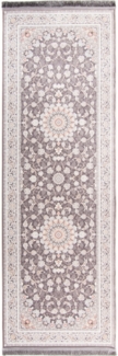 Morgenland Orientteppich - Rasam - läufer - 400x100 - Grau