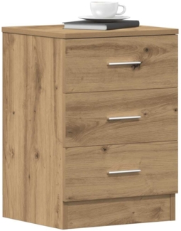 vidaXL Nachttisch Artisan-Eiche 38x35x55 cm Holzwerkstoff