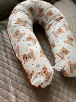 Loolay Stillkissen Waffelpique MINKY Seitenschläferkissen Schwangerschaftskissen Kissen, Attmungsaktive WAFFEL o. angenehm MINKY + GLATT Baumwolle WEICH Stillkissen LOOLAY®, 170 cm Stillkissen + abnehmbar BEZUG, 100% Europäische Stoffe und Kleinserien-...