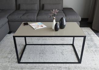 Couchtisch set one Reno, Braun, Grau, 100 x 50 x 60 cm