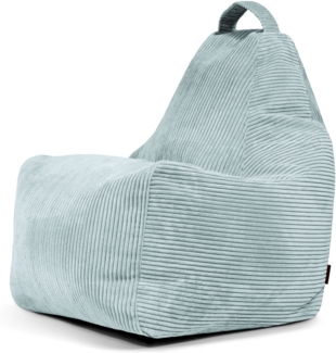 Sitzsack ‘Play‘, Bezugstoff - Waves, 100% Polyester, Mint, 85x80x80 cm.