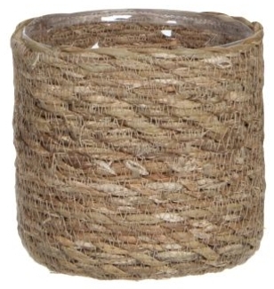 Mica Dekorationskorb Atlantic hellbraun, 12 x 12 cm