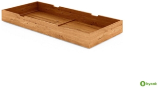 byoak Bettschubkasten GREG aus Massivholz, Naturgeölt