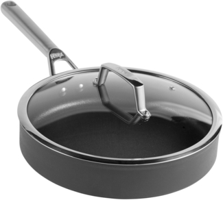 NINJA Bratpfanne Ninja ZEROSTICK Premium Sauteuse (26 cm) C30126DE, Aluminium (1-tlg), Premium Kollektion, ZEROSTICK Technologie, garen ohne Fett
