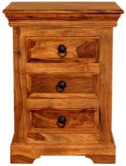 Nachttisch Jali 45x60x40 aus indischem Sheesham-Massivholz