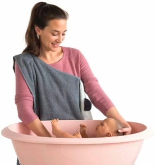 LK Trend & Style Kapuzenhandtuch Bärchen oder Panda, Unser Kapuzenhandtuch macht das Baden mit Ihrem Baby viel entspannter