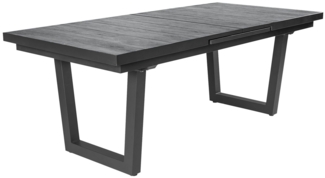 dasmöbelwerk Gartentisch Ausziehtisch Gartentisch Nizza Keramik Esstisch 160/210x100x75cm, Ausziehbar