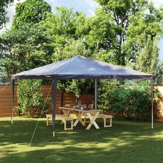 vidaXL Profi-Partyzelt 4×4 m Anthrazit 90 g/m² 48508