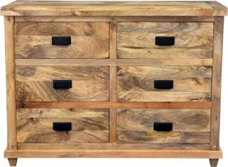 Kommode Devi 120x90x45 aus Mangoholz