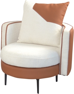 Trendiger Loungsessel, Relaxsessel, bequem schaumstoffgepolstert