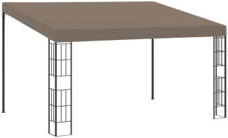vidaXL Wand-Pavillon 4x3 m Taupe Stoff 312261