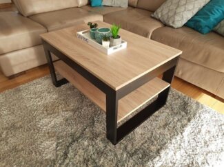 designimpex Couchtisch Design DA-222 Tisch Wohnzimmertisch 90 x 50 x 60 cm