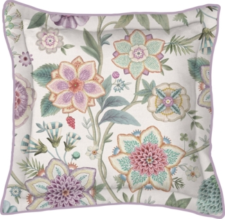 Pip Studio Dekokissen Viva Las Flores White 45 x 45 cm