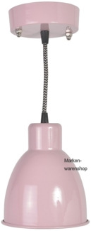 Ib Laursen - Pendellampe Rosa (0498-07) Pendel Lampe Hängelampe Landhaus Chabby