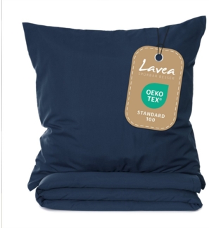 Lavea Bettwäsche Bettwäsche Set 135x200 + 80x80 aus Mikrofaser Ultraweich, Microfaser, 2 teilig, Atmungsaktiv, Hypoallergen