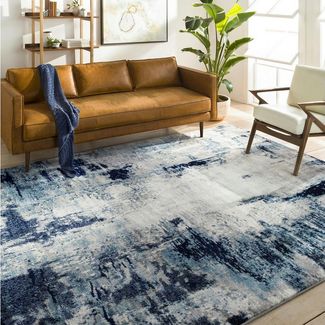 Surya GIULIA Teppich Blau 200 cm 274 cm 200x274 cm