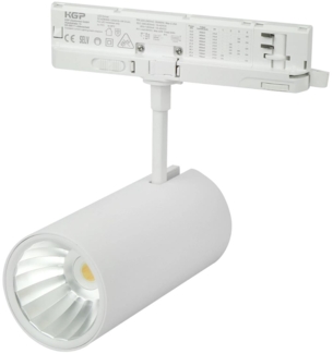 LUMICANTO Schienenlicht 14-29W Einstellbar | IP20 Schutzart | CCT einstellbare Farben 3000-6000K | 3 Phasen, Weiß