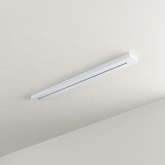 s.luce Modular Balken Baldachin mehrflammig Rechteckig Weiß 120cm