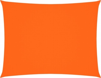 vidaXL Sonnensegel Oxford-Gewebe Rechteckig 6x7 m Orange 135717